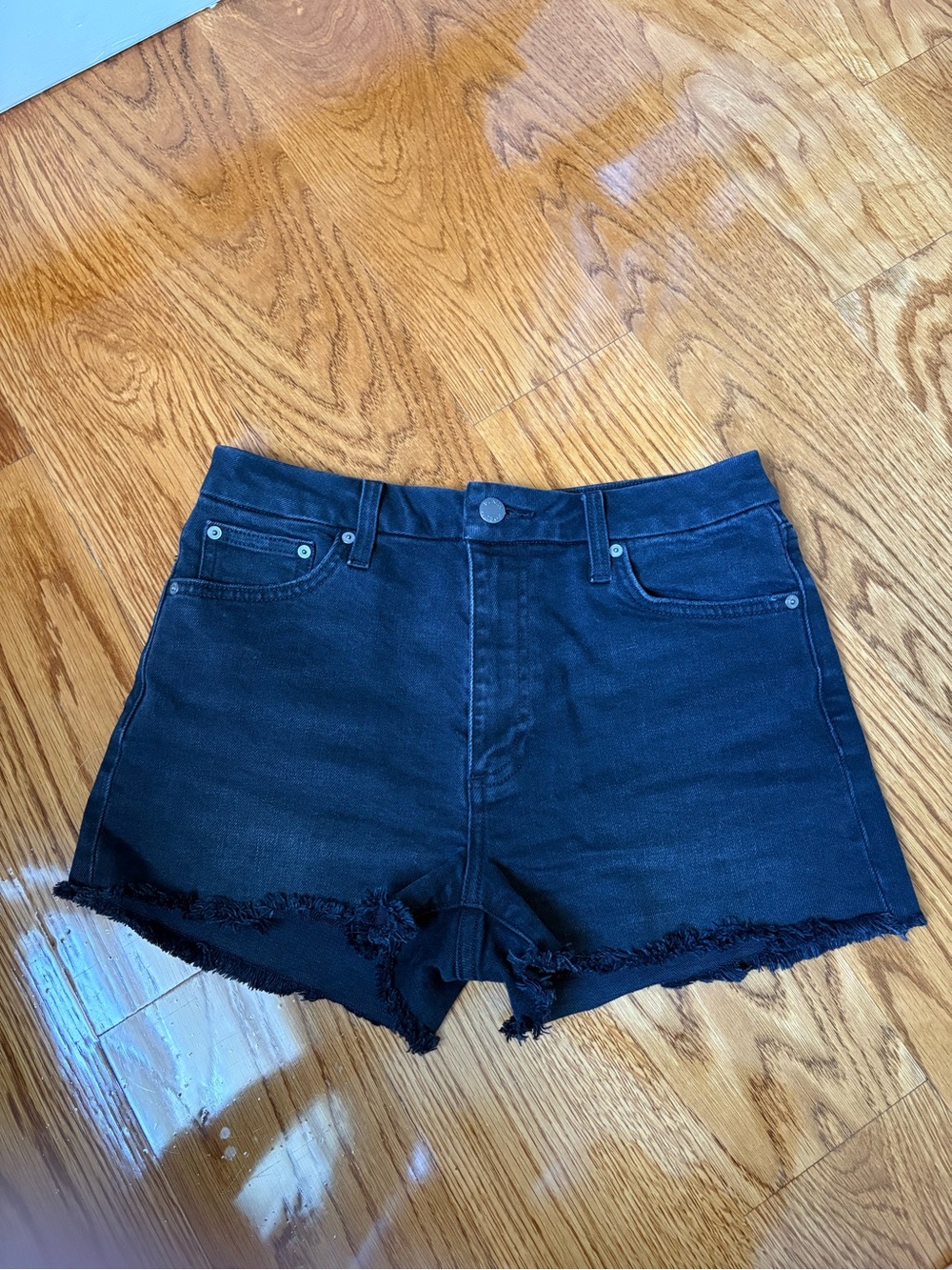 Aritzia Denim Forum The '90s Brigette Mid-Rise Micro Jean Short